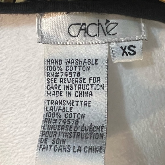 Cache Vintage Sleeveless Beaded Blouse - Picture 5 of 5